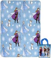 frozen northwest fleece blanket disney logo