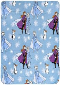 img 1 attached to Frozen Northwest Fleece Blanket Disney