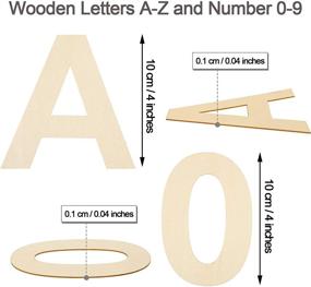 img 3 attached to Unfinished Capital Alphabet Decoration Learning