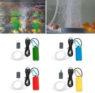 jakko portable mini usb aquarium fish tank oxygen air pump - compact, silent, energy efficient compressor for aquariums logo