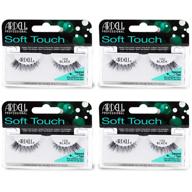 ardell soft touch 150 black false eyelashes - 4 pack logo