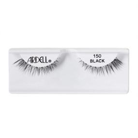 img 3 attached to Ardell Soft Touch 150 Black False Eyelashes - 4 Pack