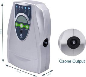 img 3 attached to 💨 Powerful 500mg/h Ozone Generator for Household: Air, Water, Fruits, and Vegetable Purification