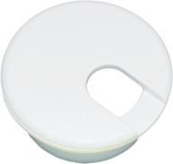 💻 white cable grommet 1037 - perfect for wire management logo