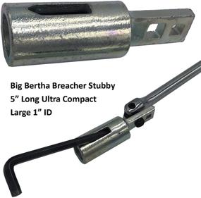 img 1 attached to 🔧 Инструмент Keyfit Tools Big Bertha BREACHER STUBBY дополнительно-крупный 1" ударный гаечный ключ с удлинителем | Подходит для ключей, плоскогубцев и гаечных ключей | Обеспечивает 4 фута силы для откручивания гаек | Без необходимости использовать самодельные удлинители или трубы.