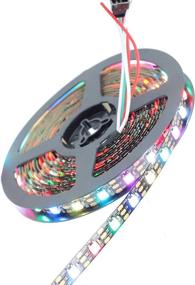 img 3 attached to 🌈 INVOLT 16.4FT 300 Pixels WS2812B Programmable LED Strip Light- Dream Color Flex RGB Rope Light