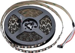 img 1 attached to 🌈 INVOLT 16.4FT 300 Pixels WS2812B Programmable LED Strip Light- Dream Color Flex RGB Rope Light