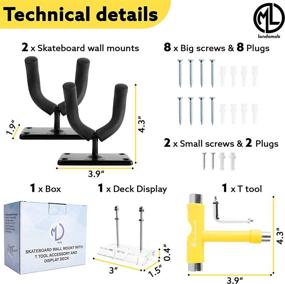 img 2 attached to Londomob Skateboard Mount Accessory Display
