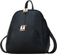 🎒 kkxiu fashion women's mini backpack: synthetic handbags, wallets, and daypacks logo