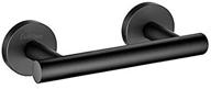 stylish and sturdy 9 inches hand towel bar in 🧺 black stainless steel for wall mount - ideal for bathroom towel storage logo