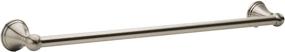 img 1 attached to Moen DN8424BN Preston Collection: Stylish 24-Inch Bathroom Single Towel Bar in Brushed Nickel - Premium Quality!