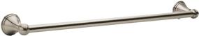 img 4 attached to Moen DN8424BN Preston Collection: Stylish 24-Inch Bathroom Single Towel Bar in Brushed Nickel - Premium Quality!