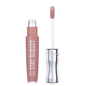 img 3 attached to 💄 Rimmel Stay Glossy Lip Gloss - Blushing Belgraves (6 Hour Wear) - 0.18 Fl Oz