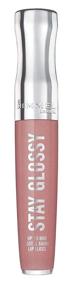 img 2 attached to 💄 Rimmel Stay Glossy Lip Gloss - Blushing Belgraves (6 Hour Wear) - 0.18 Fl Oz