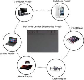 img 1 attached to 🔌 Insulation Station 15 9 with Enhanced Soldering Resistance for Electronics