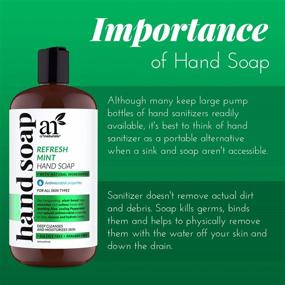 img 1 attached to Artnaturals Hand Soap Wash Moisturizing Foot, Hand & Nail Care