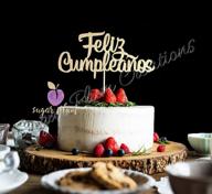 🎂 cake topper for feliz cumpleaños logo