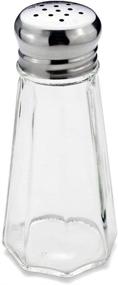 img 3 attached to New Star Foodservice 22315 Glass Salt and Pepper Shaker with Stainless Steel Mushroom Top, 3-Ounce, Set of 12 - Enhance Your SEO!