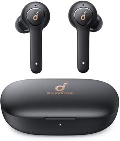 img 3 attached to Renewed Anker Soundcore Life P2 True Wireless Earbuds with 4 Microphones, cVc 8.0 Noise Reduction, Graphene Driver, Clear Sound, USB C, 40H Playtime, IPX7 Waterproof, Wireless Earphones for Work