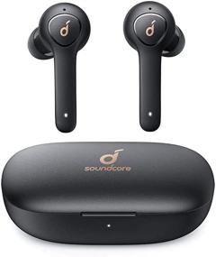 img 4 attached to Renewed Anker Soundcore Life P2 True Wireless Earbuds with 4 Microphones, cVc 8.0 Noise Reduction, Graphene Driver, Clear Sound, USB C, 40H Playtime, IPX7 Waterproof, Wireless Earphones for Work