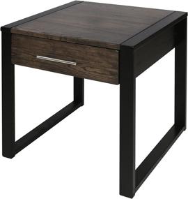 img 2 attached to 🪑 Stylish American Ash End Table by American Trails - Austin Collection