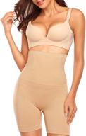 🩲 ultimate shapewear shorts: premium compression waisted panties for women's clothing logo