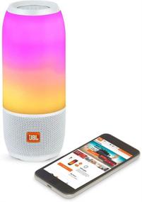 img 2 attached to 🔊 Enhanced Listening Experience: JBL Pulse 3 Wireless Bluetooth IPX7 Waterproof Speaker (White) (Renewed)