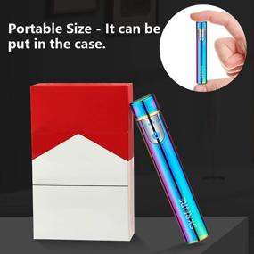 img 1 attached to SKRFIRE Cigarette Shaped Windproof Rechargeable Cigarette