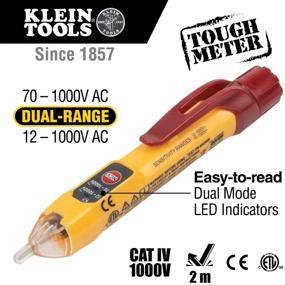 img 3 attached to 🔌 Klein Tools NCVT2PKIT: Dual Range Non-Contact Voltage and Receptacle Tester for Versatile Applications