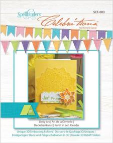 img 1 attached to Spellbinders SCF 003 Celebrations Embossing Folder