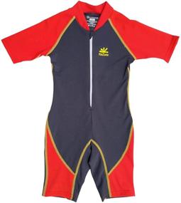 img 3 attached to 🏊 Nozone Ultimate One Piece Protective Swimsuit: The Perfect Swimwear for Boys' Safety and Comfort