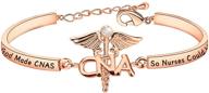 certified nursing assistant bracelet graduation logo