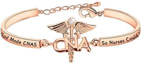 img 4 attached to Certified Nursing Assistant Bracelet Graduation