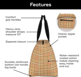 img 3 attached to 👜 Stylish SCOUT Daytripper Shoulder Bag for Women: Versatile Lightweight Tote or Beach Bag