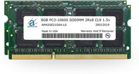 img 2 attached to 💾 Adamanta 16ГБ (2x8ГБ) DDR3 1333МГц PC3-10600 SODIMM 2Rx8 CL9 1.5 В ноутбук портативный ПЗУ для обновления оперативной памяти