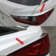 🚗 lexus new rx350 rx450h 2016 2017 2018 abs chrome tail light lamp cover trims - enhanced seo logo