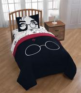 🪄 jay franco harry potter always bed set: twin - create a magical ambience in your bedroom! logo