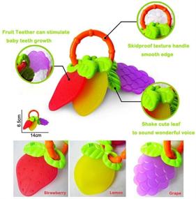 img 2 attached to Rattle Teether Baby Toys Sunwuking