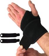 🔥 wrist wraps: the optimal compression alternative for enhanced support logo