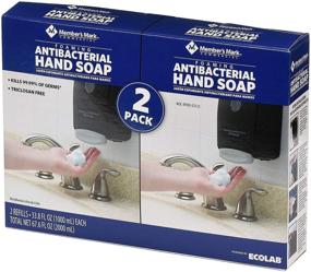 img 3 attached to Proforce/Members Mark Foaming Antibacterial Hand Soap Refills, 2 Pack - 33.8 Fl. Oz