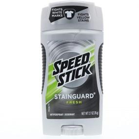 img 2 attached to Speed Stick Stainguard Antiperspirant Deodorant, Fresh 2.7 oz 🌬️ - Pack of 5: Long-lasting Underarm Protection for All-day Confidence