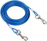 dog tie out cable galvanized dogs logo