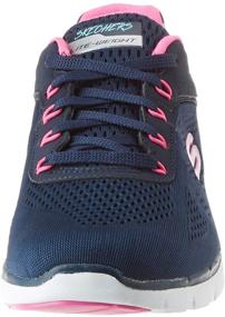 img 3 attached to Skechers Flex Appeal 3 0 Sneaker Women's Shoes for Athletic