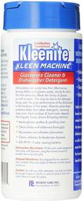img 2 attached to 🧽 Kleenite Kleen Machine Glassware Cleaner and Dishwasher Detergent - Enhanced 16 oz. Formula (83272008165)