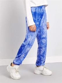 img 1 attached to 👖 Girls' Activewear Jogger Sweatpants with Pockets by Romwe