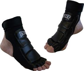 img 1 attached to 🥊 Ultimate Sparring Set: MMA Gloves, Hand-Foot Protector, Taekwondo Sparring Gear, Punch Bag Kickboxing Foot Guards, Karate Training Boxing Gloves, Foot Gear for Men Women Kids (Sizes XS-XL)