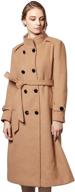 🧥 escalier women's trench winter coat - double breasted outerwear for women logo