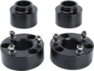 🚗 ksp 3" front + 2" rear leveling lift kits for ram 1500 2009-2021, increase ground clearance with 3 inch front strut spacers and 2 inch rear coil spring spacers, enhance ram 1500 pickup's look in black logo