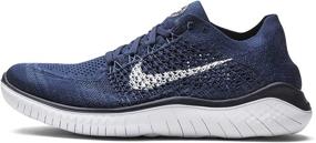 img 4 attached to 👟 Стильная мужская обувь NIKE Flyknit College White Squadron для спортивных атлетов