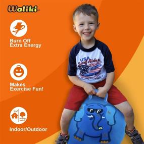img 2 attached to Enhance Fitness and Fun with WALIKI Jumping Hopping Hippity: Inclusive Fun and Exercise Solution